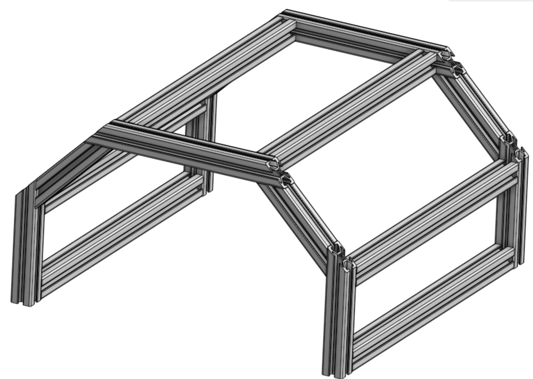 Extrusion model for saddle mount